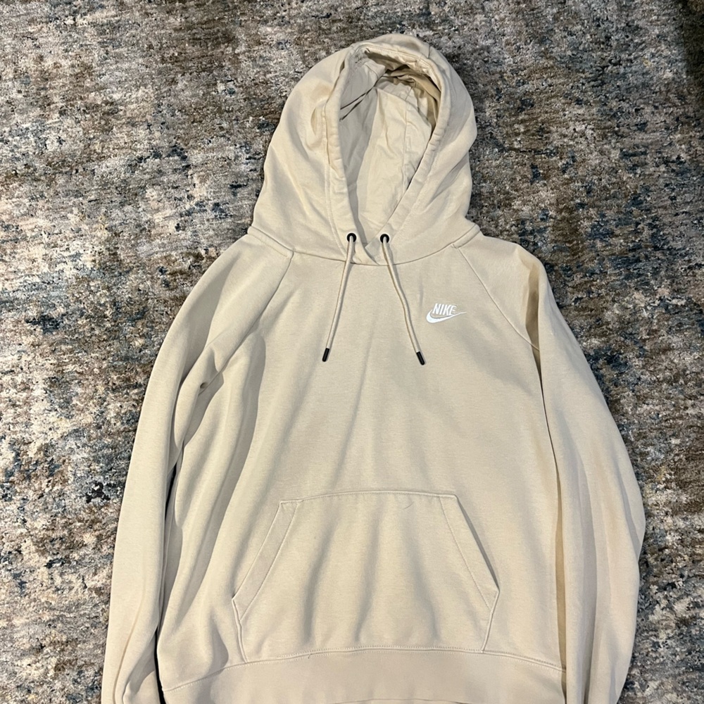 Beige Nike hoodie